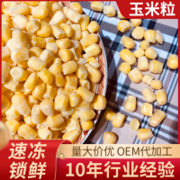 冷凍水果玉米粒 現貨批發新鮮速凍甜玉米粒 速凍玉米?？杉?工
